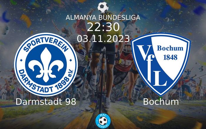 03 Kasım 2023 Darmstadt 98 vs Bochum maçı Hangi Kanalda Saat Kaçta Yayınlanacak? 03 Kasım 2023 Darmstadt 98 vs Bochum maçı Hangi Kanalda Saat Kaçta Yayınlanacak?