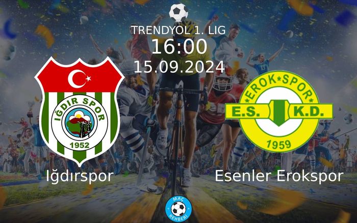 15 Eylül 2024 Iğdırspor vs Esenler Erokspor maçı Hangi Kanalda Saat Kaçta Yayınlanacak?