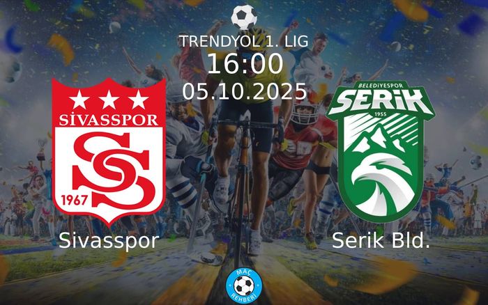 05 Ekim 2025 Sivasspor vs Serik Bld. maçı Hangi Kanalda Saat Kaçta Yayınlanacak?