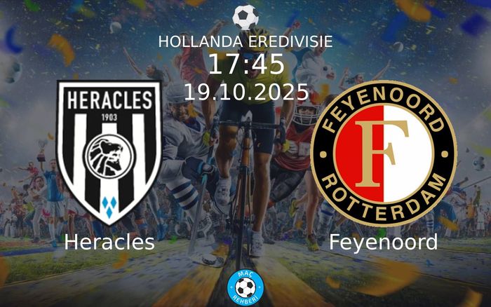 19 Ekim 2025 Heracles vs Feyenoord maçı Hangi Kanalda Saat Kaçta Yayınlanacak? 19 Ekim 2025 Heracles vs Feyenoord maçı Hangi Kanalda Saat Kaçta Yayınlanacak?