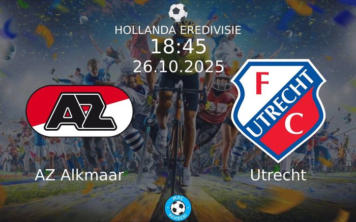 26 Ekim 2025 AZ Alkmaar vs Utrecht maçı Hangi Kanalda Saat Kaçta Yayınlanacak? 26 Ekim 2025 AZ Alkmaar vs Utrecht maçı Hangi Kanalda Saat Kaçta Yayınlanacak?
