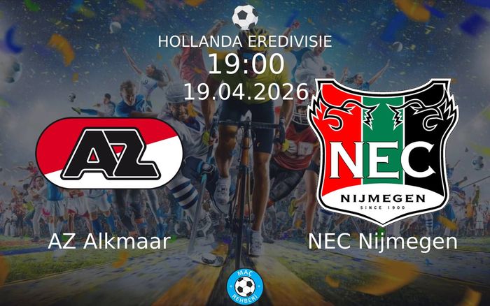 19 Nisan 2026 AZ Alkmaar vs NEC Nijmegen maçı Hangi Kanalda Saat Kaçta Yayınlanacak?